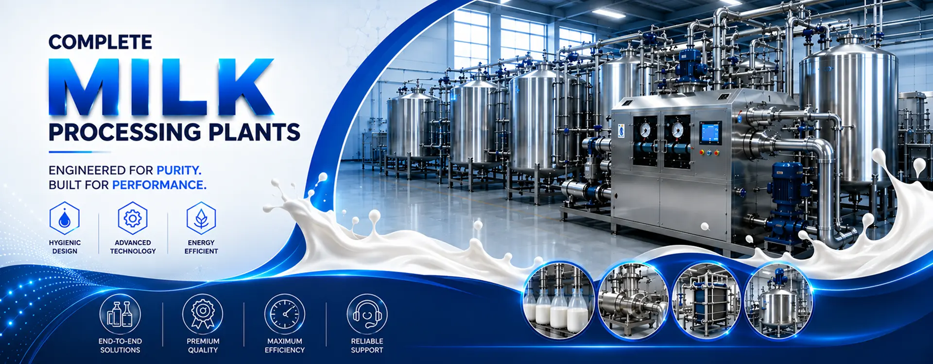 Milk Processing Plants and Equipment
