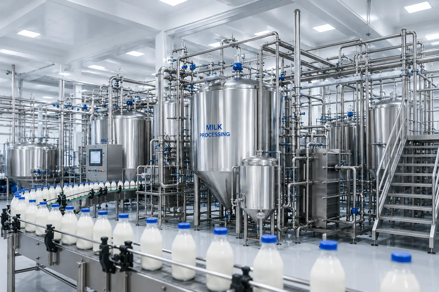 Dairy Processing Machinery Facility and Engineers